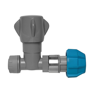 Polyplumb PB262515 Push Fit Polyfast Stop Cock - 25mm x 15mm
