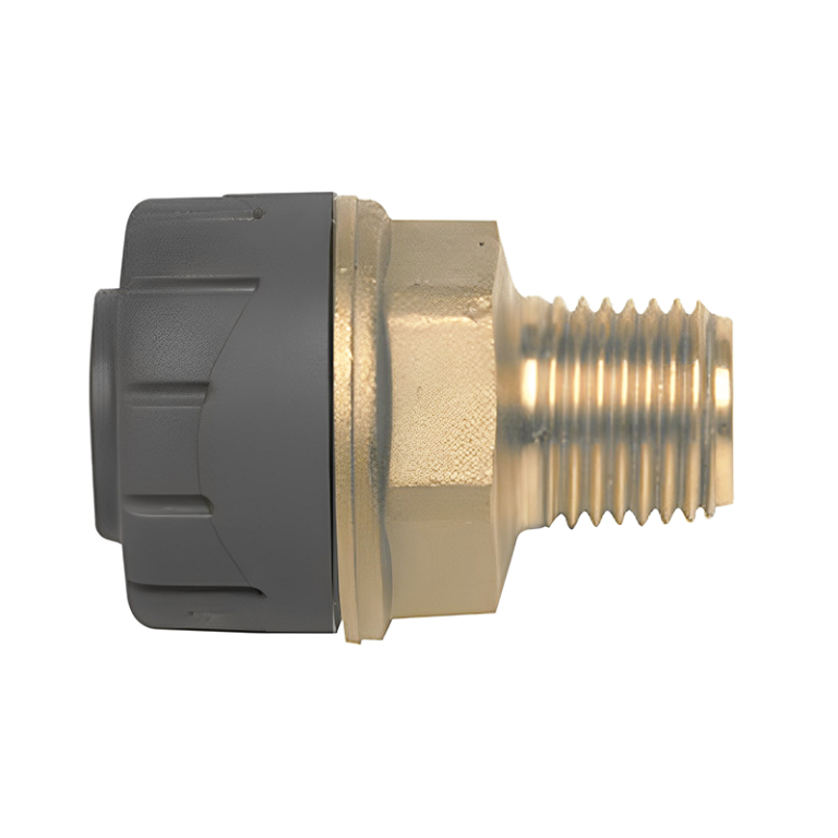 Polyplumb PB4315 Push Fit Male Adaptor - 15mm x 1:2 BSP Polypipe