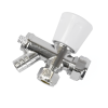 Radiator Valve Angled With Drain Off - 10mm