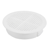 STAD BM406W Round Soffit Vent White Top
