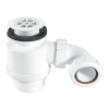 Standard Shower Trap with 70mm White Plastic Flange – STW2R_