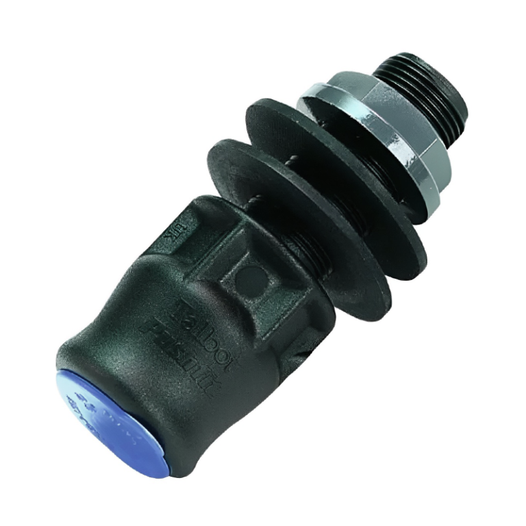 Talbot Push-Fit MDPE Tank Connector - 25mm x 3:4 BSP Left