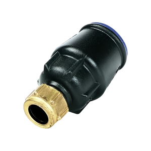 Talbot Push-Fit to Copper Adaptor - 20mm x 15mm Left