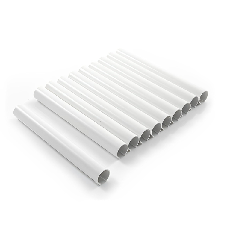 Talon Snappit White Radiator Snap Fit uPVC Pipe Covers - 200mm Qty
