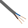 Twin & Earth Mains Power Grey Electrical Cable - 1mm x 100 Metres