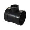 UPVC Black Short Boss Solvent Soil Pipe - 110mm x 32mm