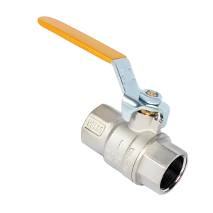Yellow Handle Lever Ball Valve - 1:4 BSP