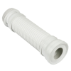 FloPlast White Extendable Flexible Soil Pan Connector - 160-300mm