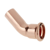 Copper Press Fit 45° Street Elbow - 54mm