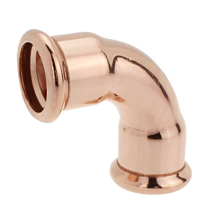 Copper Press Fit M Profile 90° Elbow - 15mm Wras Approved
