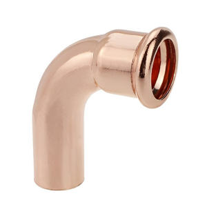 Copper Press Fit M Profile 90° Street Elbow - 15mm