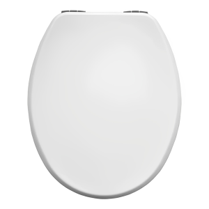 Bemis White Asti Slow Close Moulded Wood Ultra-Fix Toilet Seat Top
