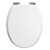 Bemis White Canyon Slow Close Moulded Wood Ultra-Fix Toilet Seat Top