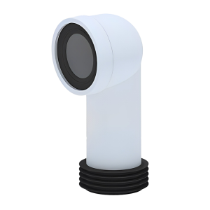 KeyPlumb W9228KPEU 90° WC Pan Connector - 110mm Left