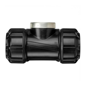 Philmac 3G Metric Female Tee - 20mm x 1_2_ BSP Left