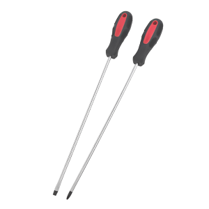 Hinton 2 Piece Long Screwdriver Set