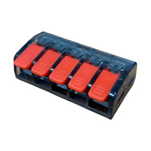 Hinton 5 Way Mini Lever Connector (Pack of 50) Left