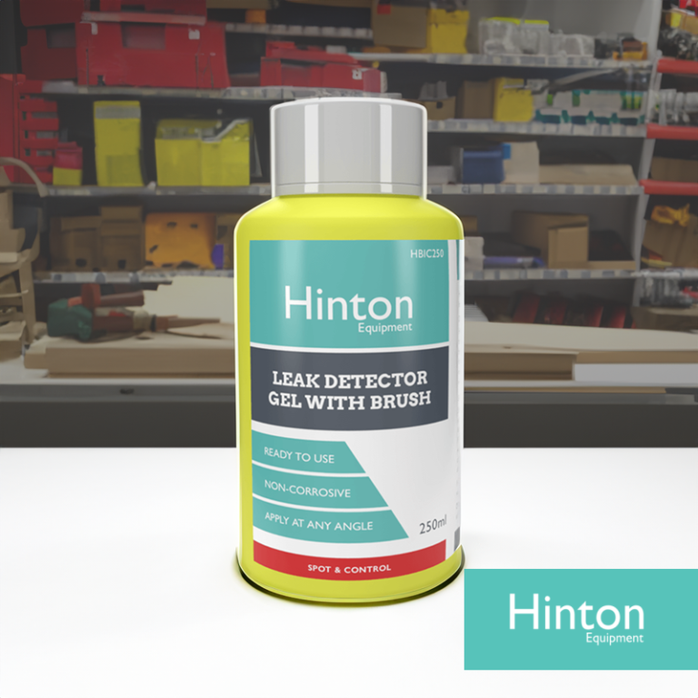 Hinton Leak Detector Gel Brush In Cap - 250ml Background